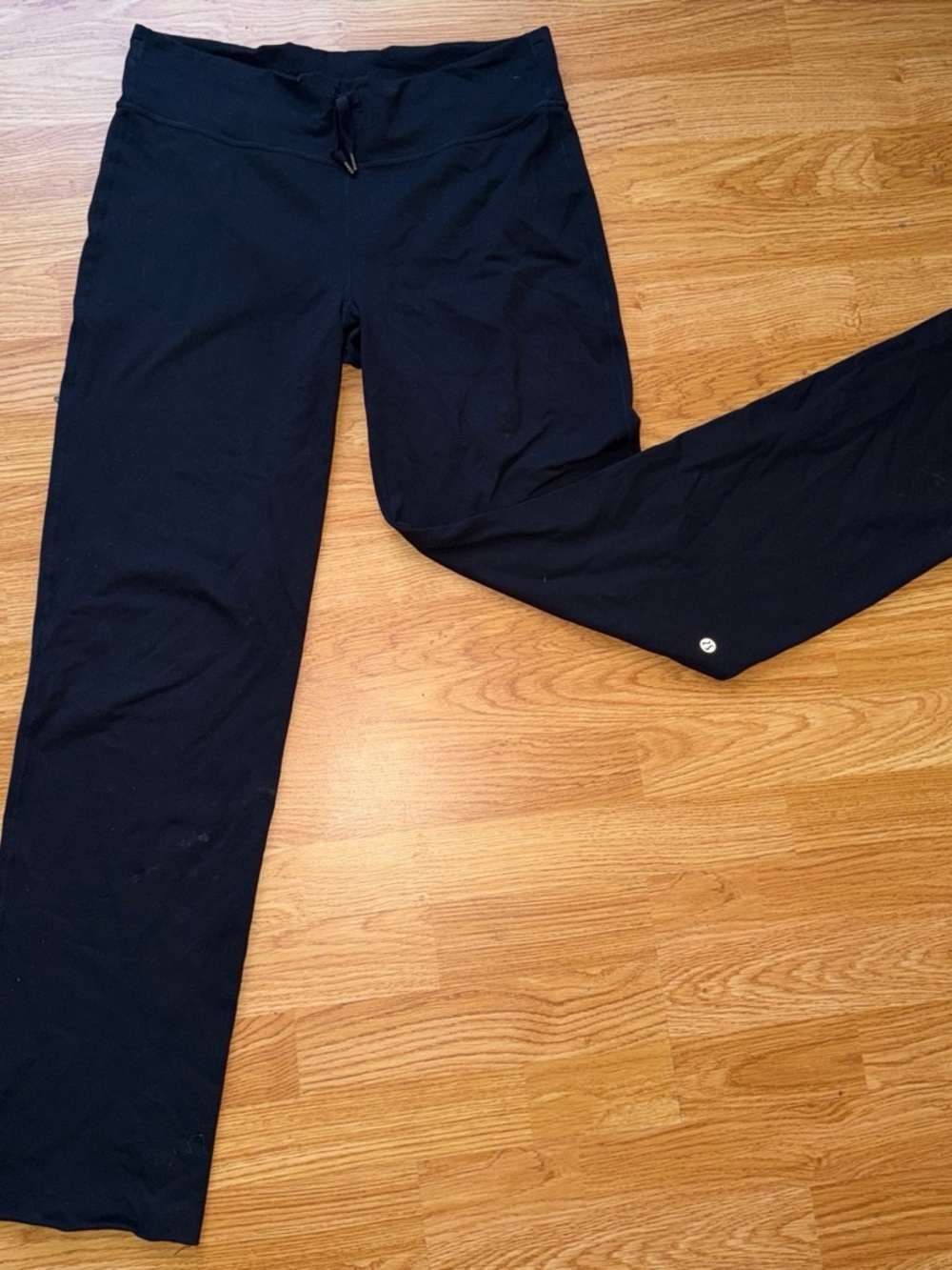 Lululemon Black Stretch Drawstring Pants